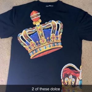 Dolce large black t shirt